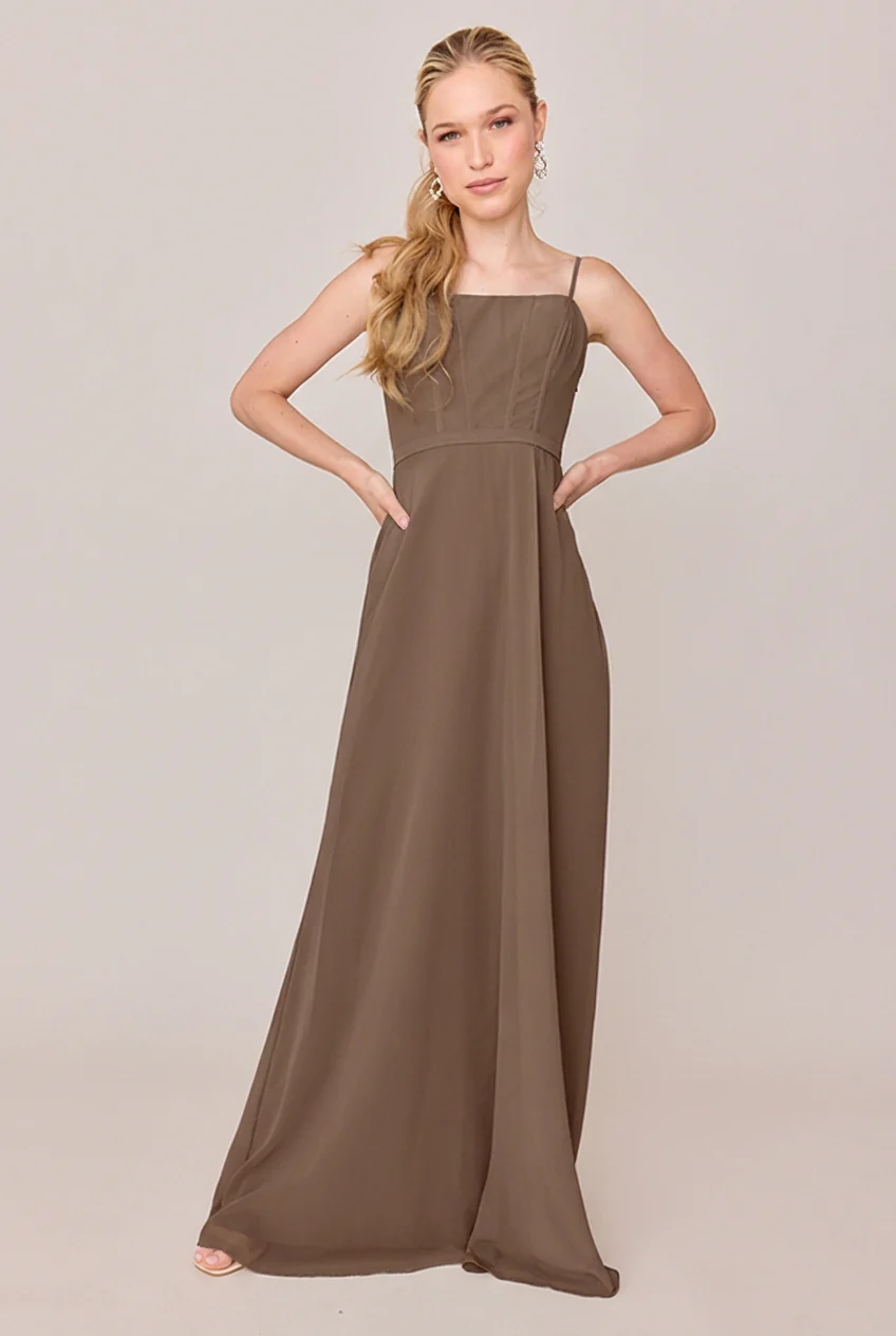 Nova Chiffon Dress | Made To Order - Image 154