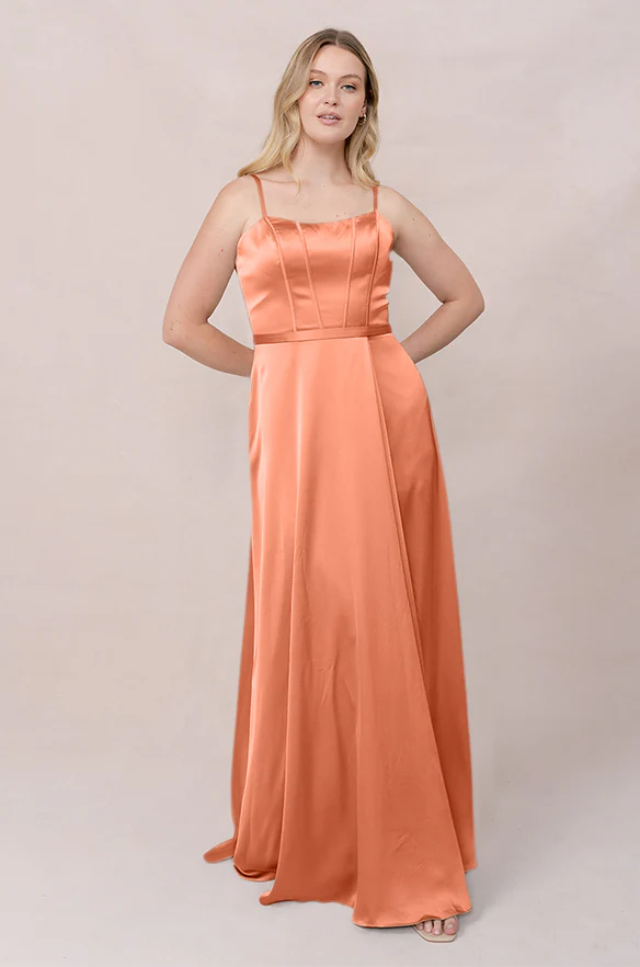 Nova Satin Dress | Made To Order - Image 101