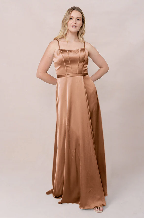 Nova Satin Dress | Made To Order - Image 104