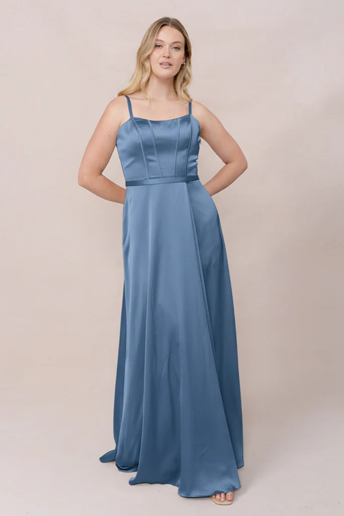 Nova Satin Dress | Made To Order - Image 118