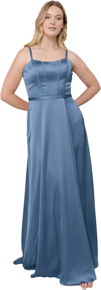 Nova Satin Dress | Made To Order - Image 120