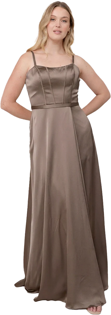 Nova Satin Dress | Made To Order - Image 125