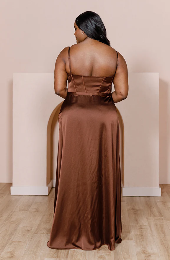 Nova Satin Dress | Made To Order - Image 6