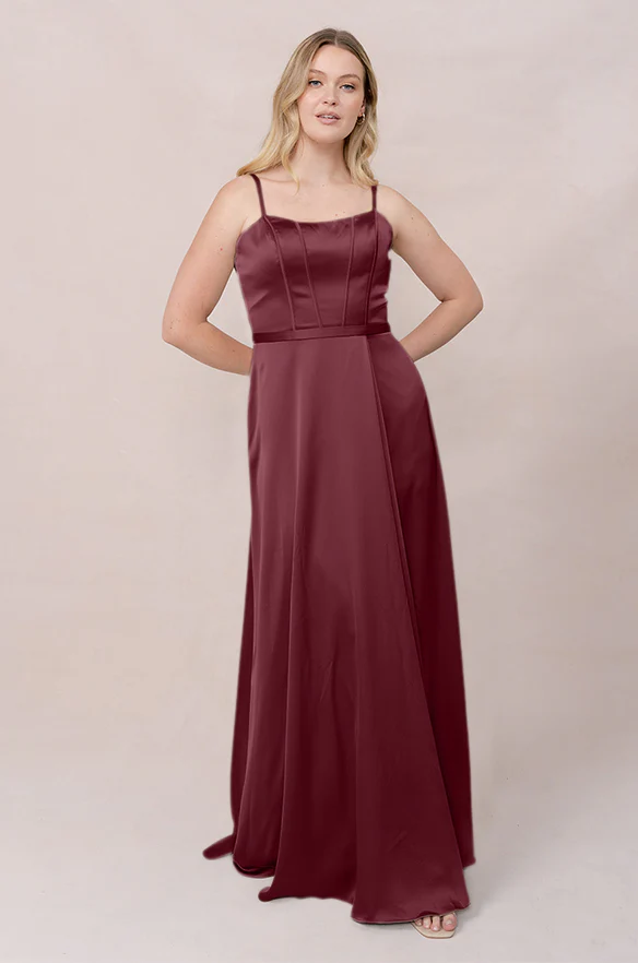Nova Satin Dress | Made To Order - Image 62