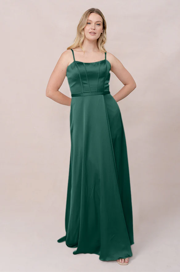 Nova Satin Dress | Made To Order - Image 70