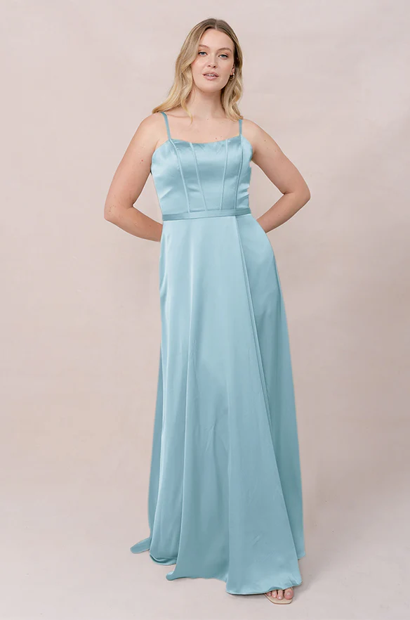 Nova Satin Dress | Made To Order - Image 79