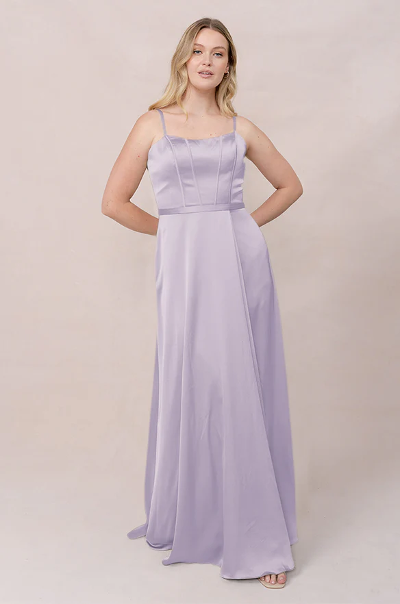 Nova Satin Dress | Made To Order - Image 80