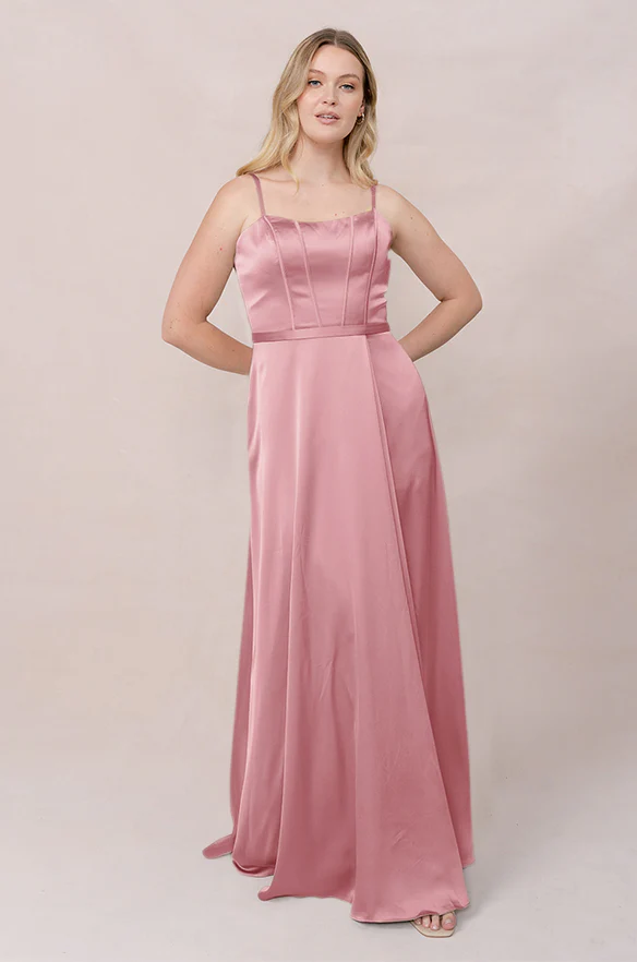 Nova Satin Dress | Made To Order - Image 94