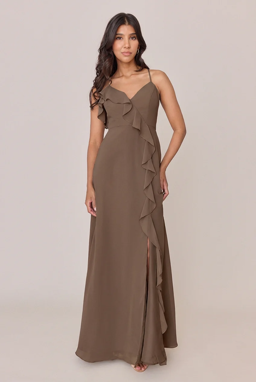 Paloma Chiffon Dress | Made To Order - Image 157