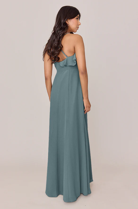 Paloma Chiffon Dress | Made To Order - Image 75