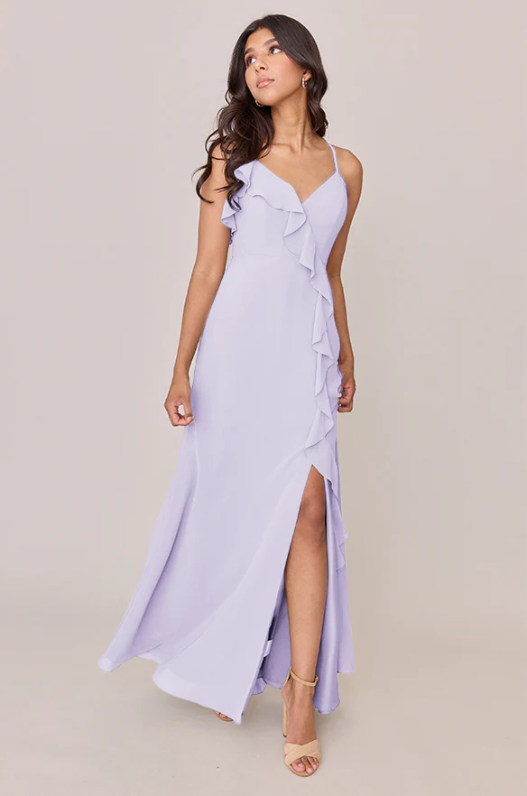 Paloma Chiffon Dress | Made To Order - Image 86