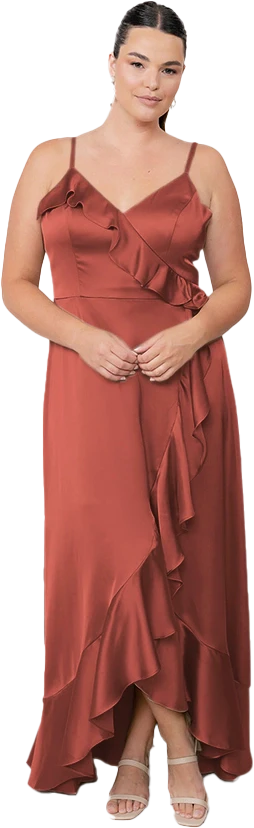 Paloma Satin Dress | Made To Order - Image 14