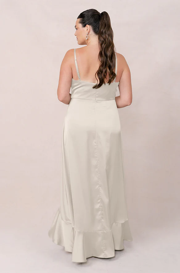 Paloma Satin Dress | Made To Order - Image 140