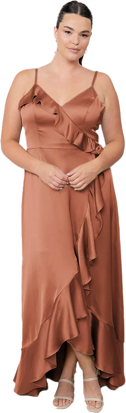Paloma Satin Dress | Made To Order - Image 16