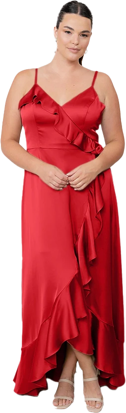Paloma Satin Dress | Made To Order - Image 40