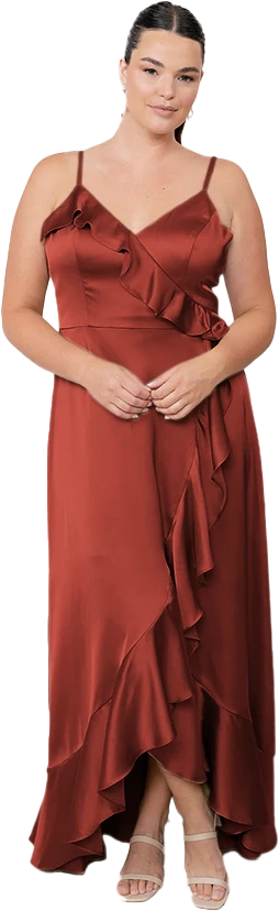 Paloma Satin Dress | Made To Order - Image 53