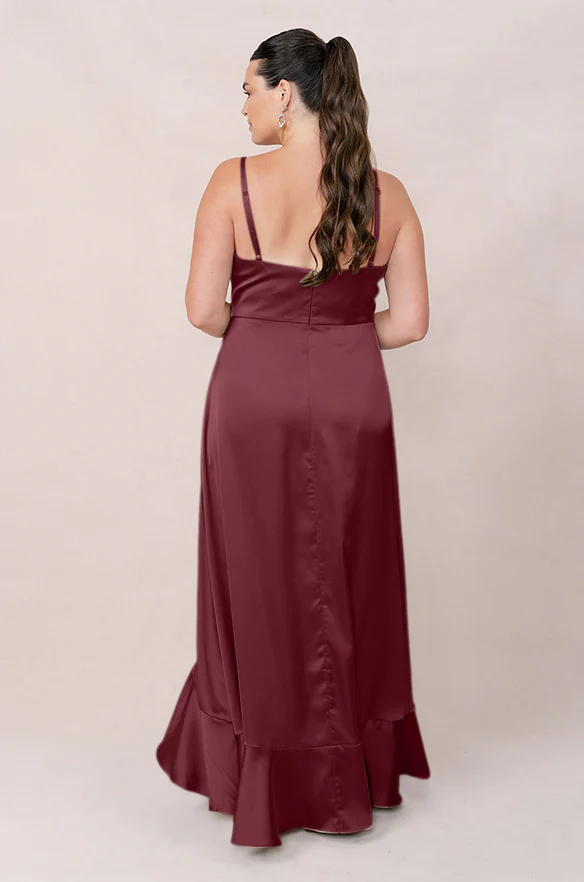 Paloma Satin Dress | Made To Order - Image 66