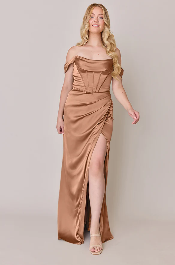 Paris Satin Dress | Made To Order - Image 100