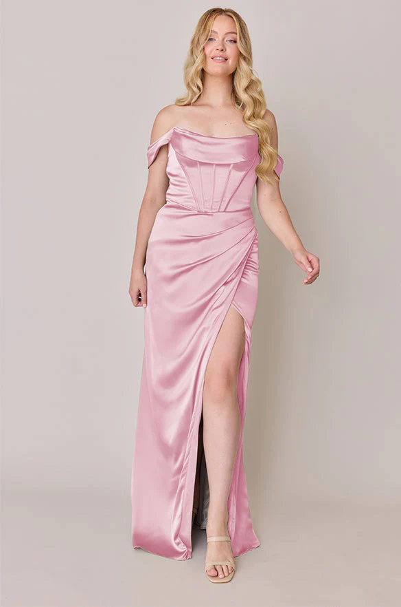 Paris Satin Dress | Made To Order - Image 162