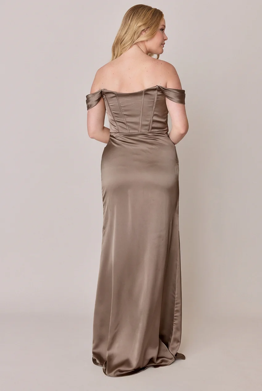 Paris Satin Dress | Made To Order - Image 168