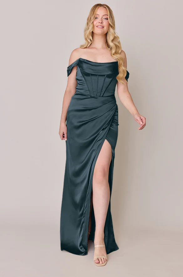 Paris Satin Dress | Made To Order - Image 34