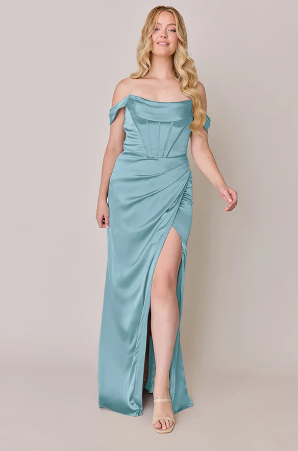 Paris Satin Dress | Made To Order - Image 50