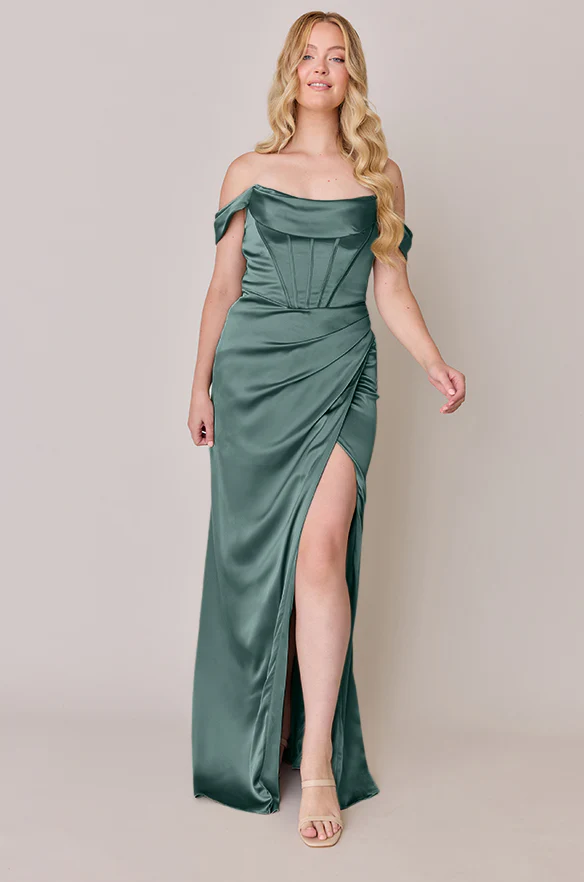 Paris Satin Dress | Made To Order - Image 80