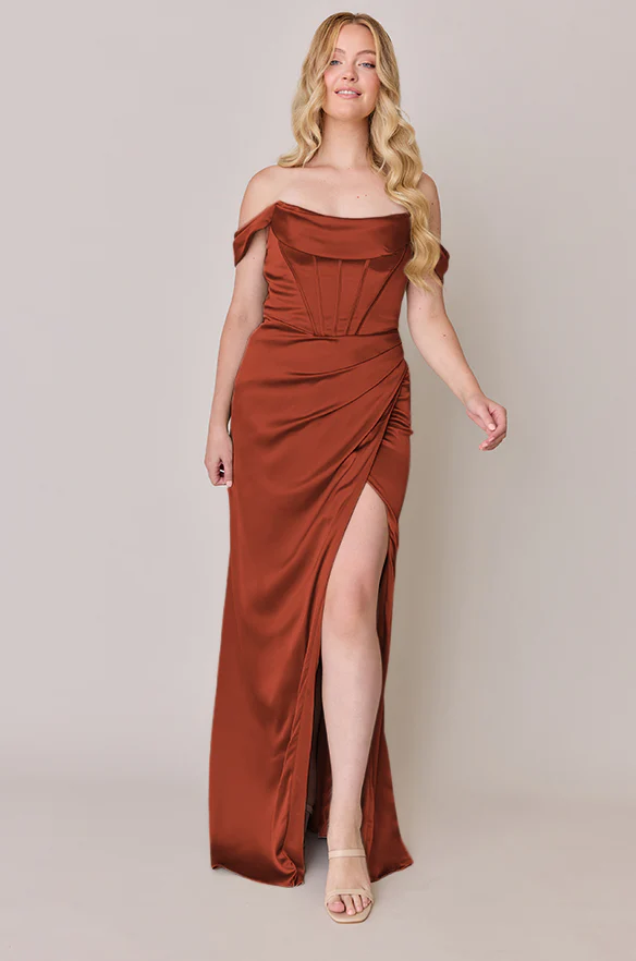 Paris Satin Dress | Made To Order - Image 84