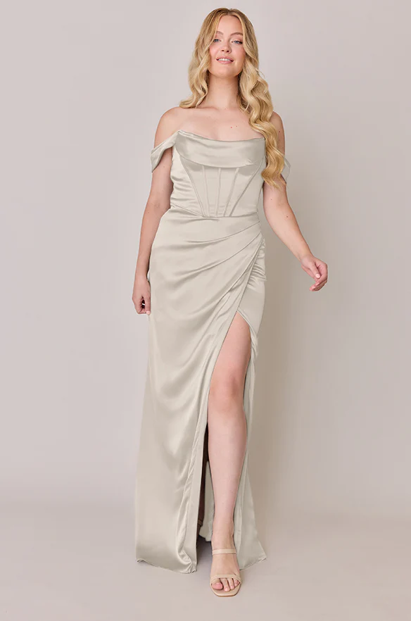Paris Satin Dress | Made To Order - Image 92