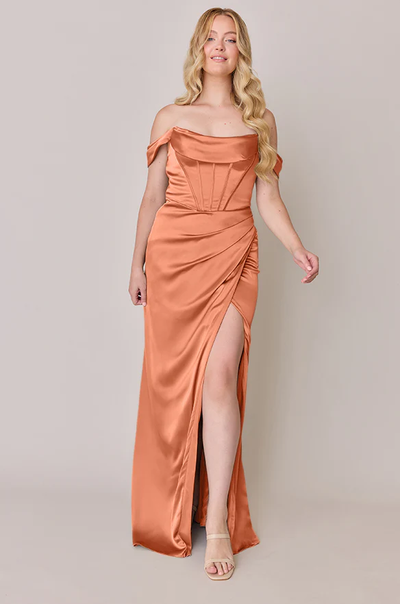 Paris Satin Dress | Made To Order - Image 94
