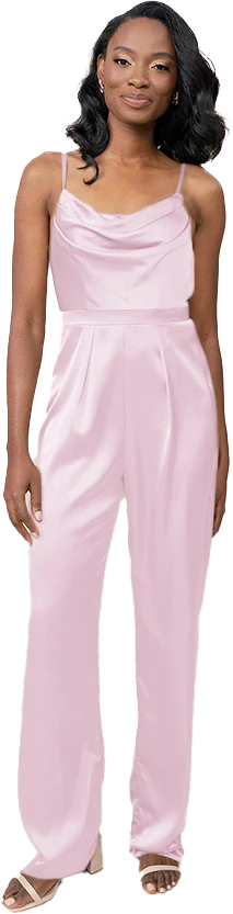 Parker Satin Jumpsuit | Made To Order - Image 10