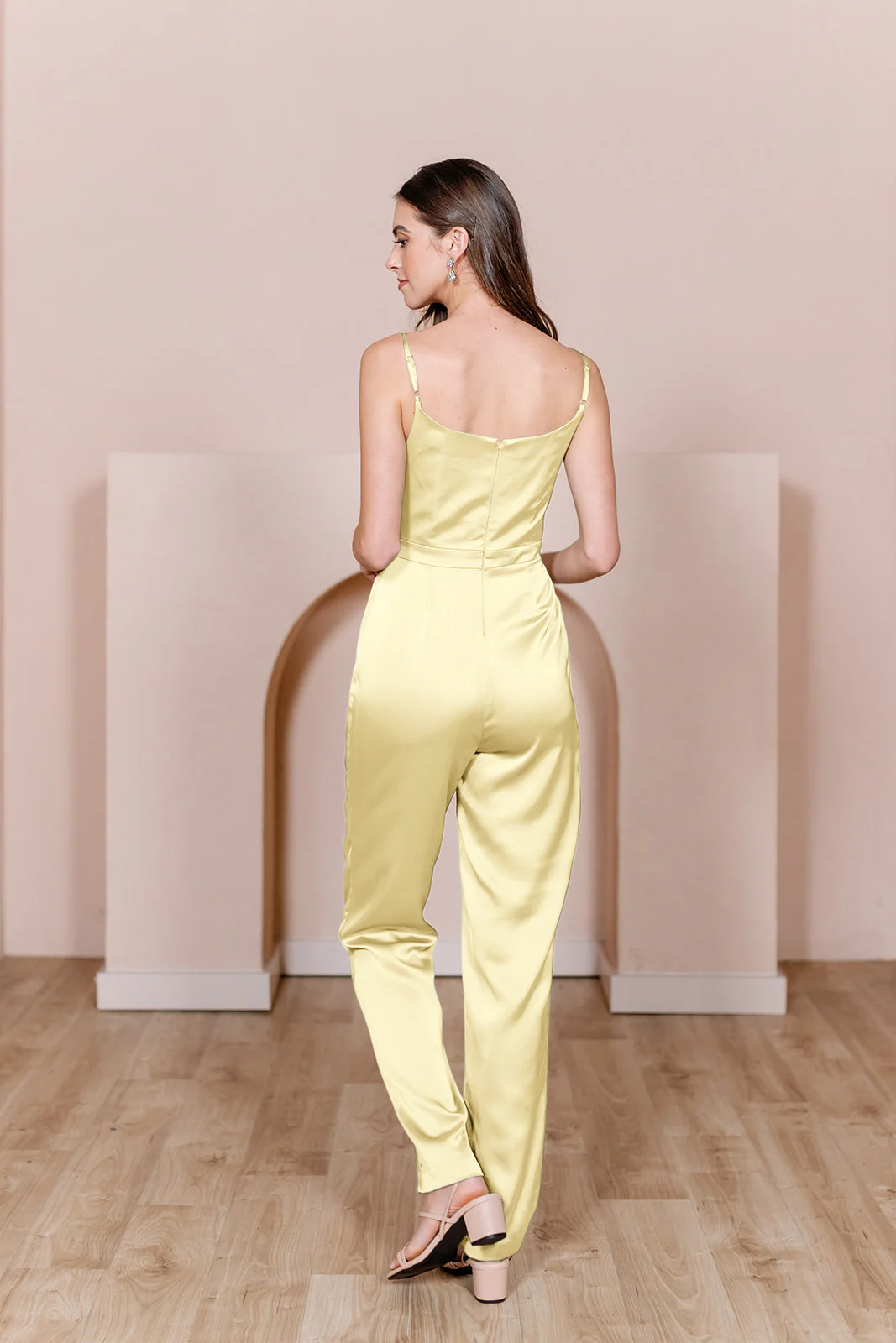 Parker Satin Jumpsuit | Made To Order - Image 105