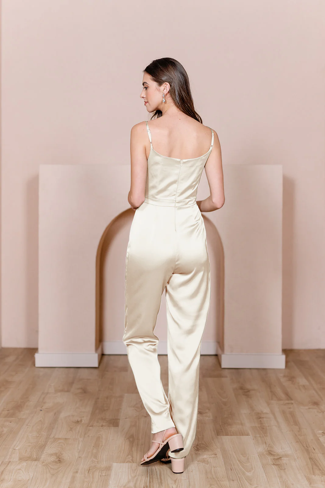 Parker Satin Jumpsuit | Made To Order - Image 107