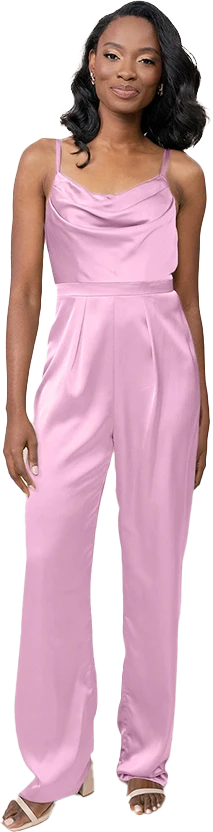 Parker Satin Jumpsuit | Made To Order - Image 111