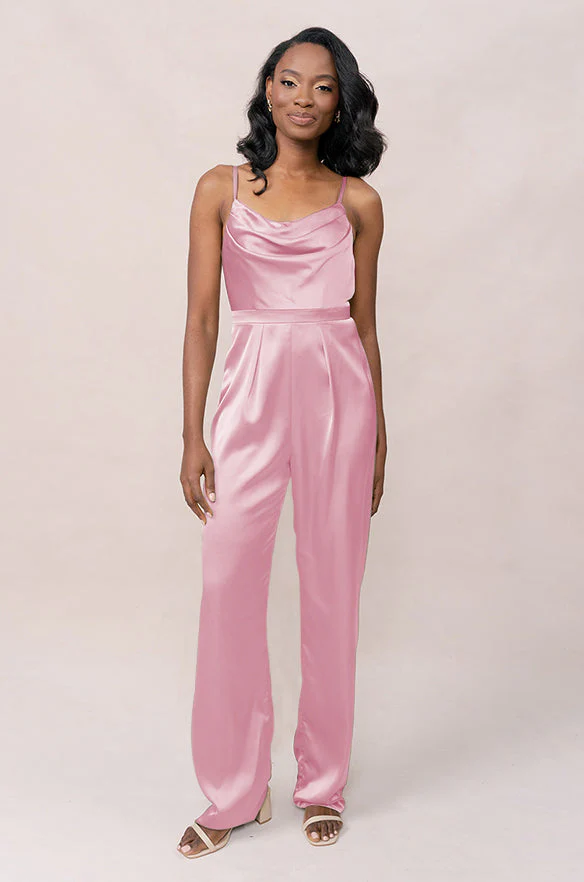 Parker Satin Jumpsuit | Made To Order - Image 116