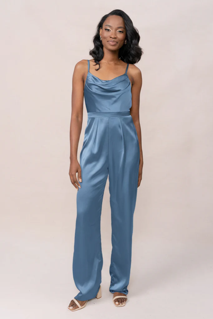 Parker Satin Jumpsuit | Made To Order - Image 117