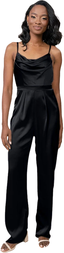 Parker Satin Jumpsuit | Made To Order - Image 12