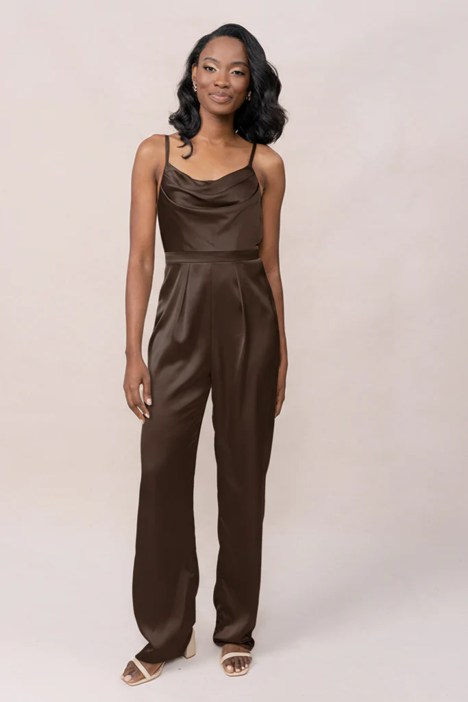 Parker Satin Jumpsuit | Made To Order - Image 121