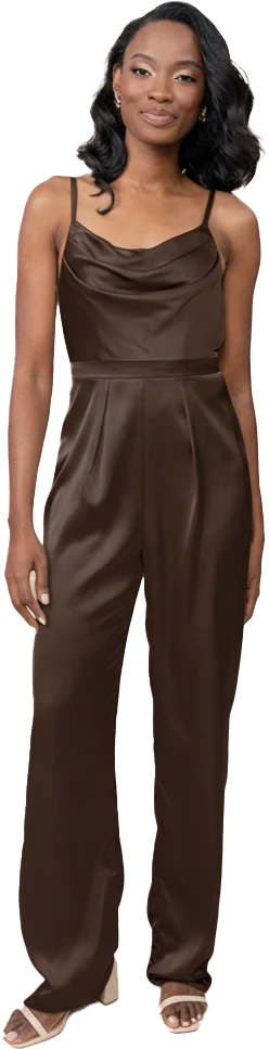 Parker Satin Jumpsuit | Made To Order - Image 123