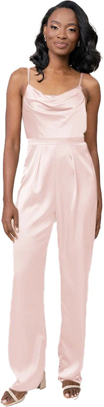 Parker Satin Jumpsuit | Made To Order - Image 13