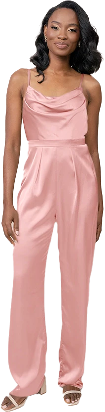 Parker Satin Jumpsuit | Made To Order - Image 14