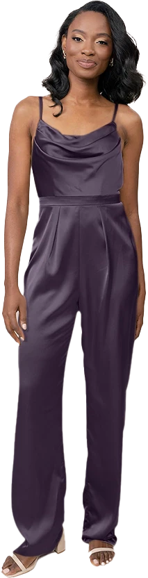 Parker Satin Jumpsuit | Made To Order - Image 22