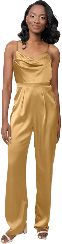 Parker Satin Jumpsuit | Made To Order - Image 27