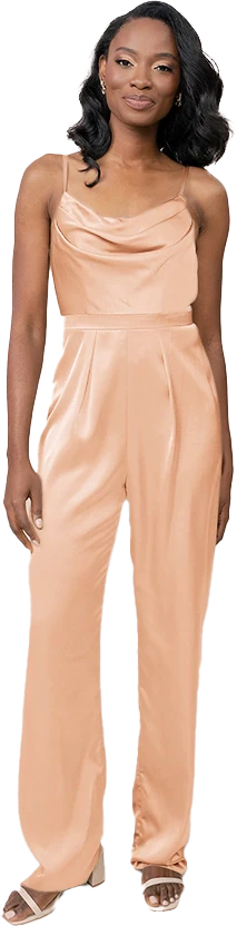 Parker Satin Jumpsuit | Made To Order - Image 40