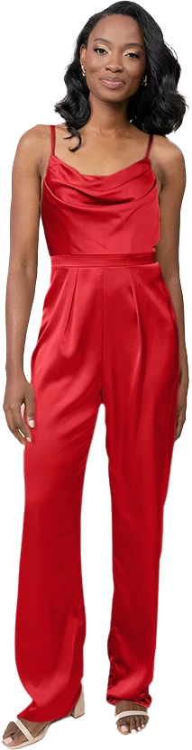 Parker Satin Jumpsuit | Made To Order - Image 42