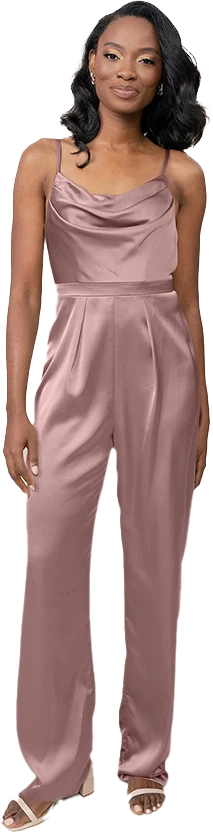 Parker Satin Jumpsuit | Made To Order - Image 44