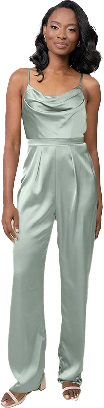 Parker Satin Jumpsuit | Made To Order - Image 48