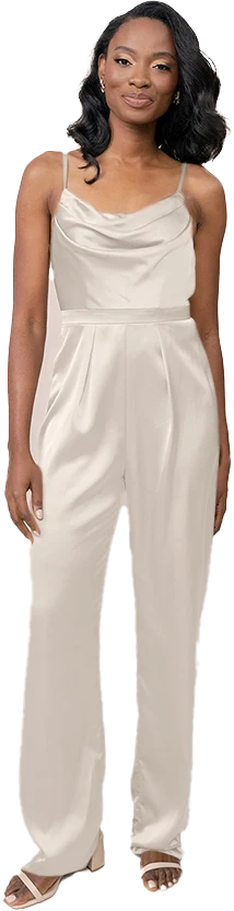 Parker Satin Jumpsuit | Made To Order - Image 52
