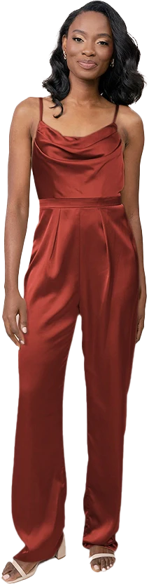 Parker Satin Jumpsuit | Made To Order - Image 55