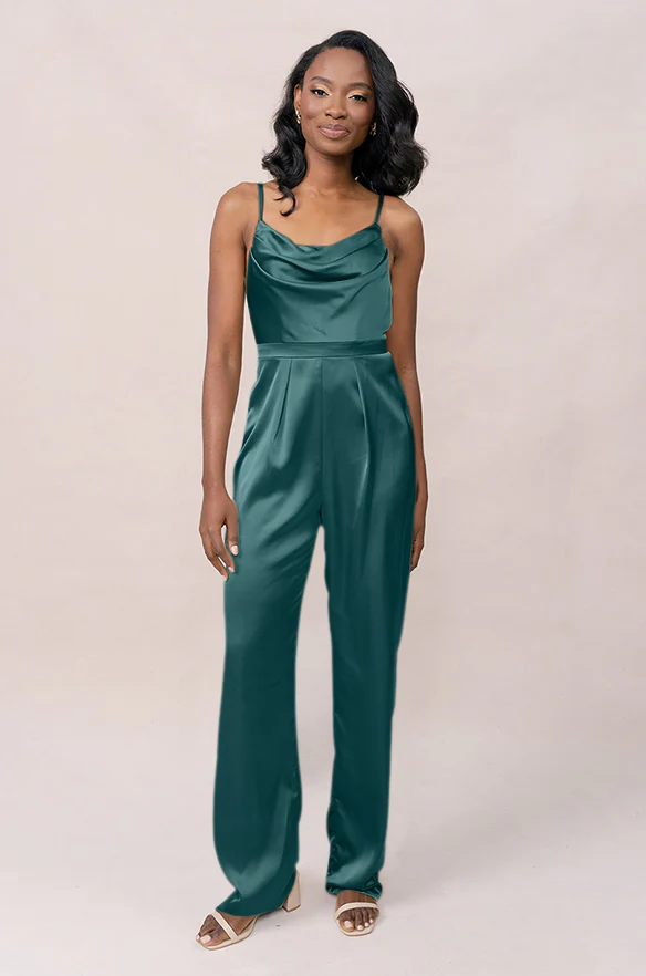 Parker Satin Jumpsuit | Made To Order - Image 64